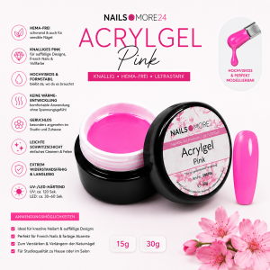 NAM24 - Acrylgel Pink (15-30g)